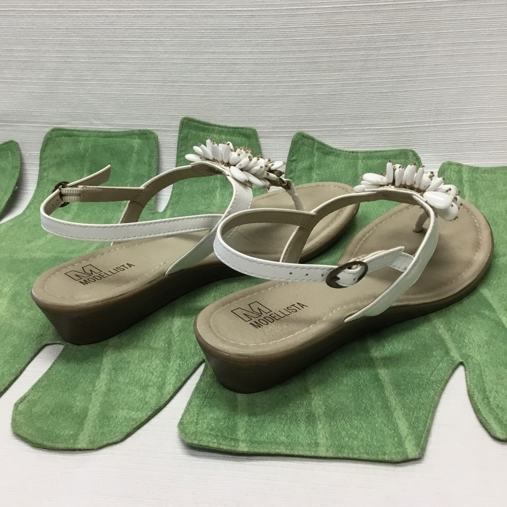 Beaded Thong Sandals by Modellista - Picture 7 of 8